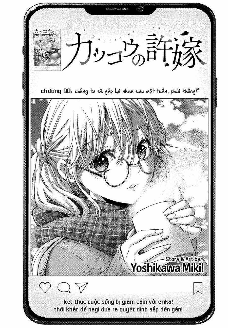 Kakkou No Iinazuke Chapter 90 trang 1