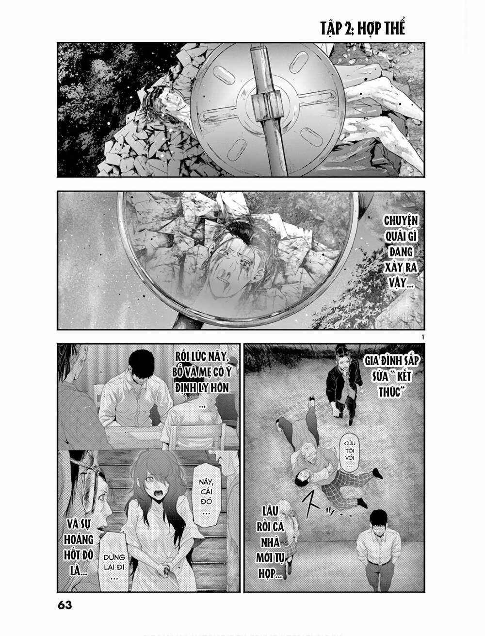 Kaku Kazoku - Gia Đình Hạt Nhân Chapter 2 trang 1