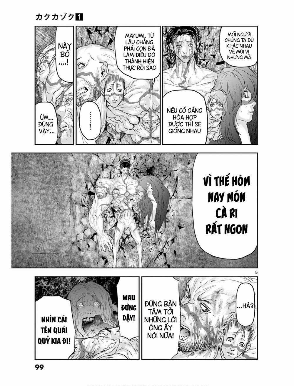 Kaku Kazoku - Gia Đình Hạt Nhân Chapter 3 trang 5