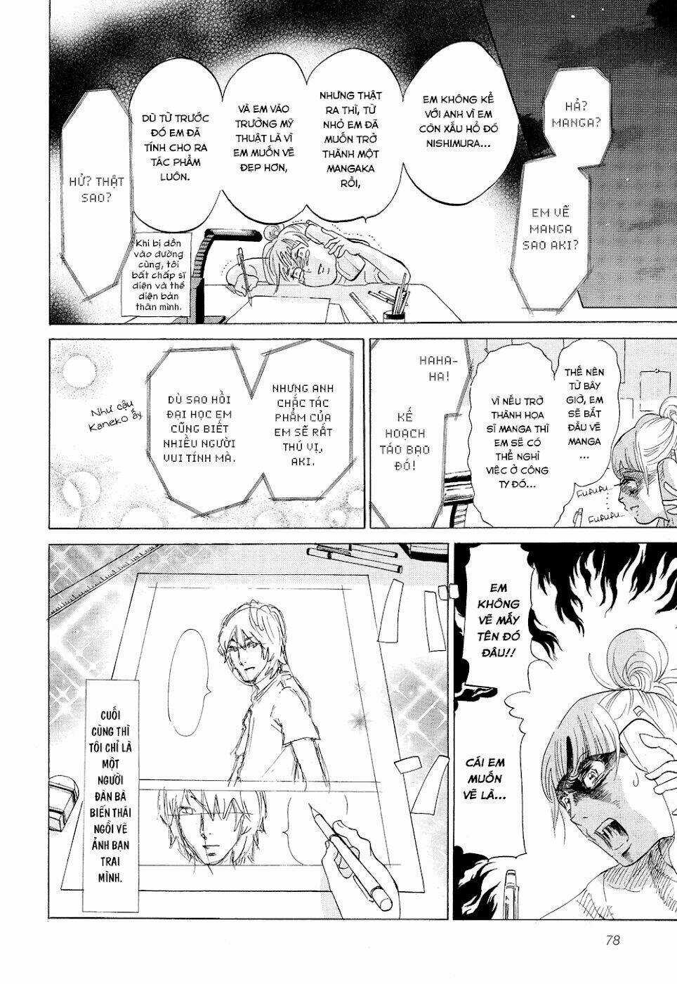 Kakukaku Shikajika Chapter 18 trang 13