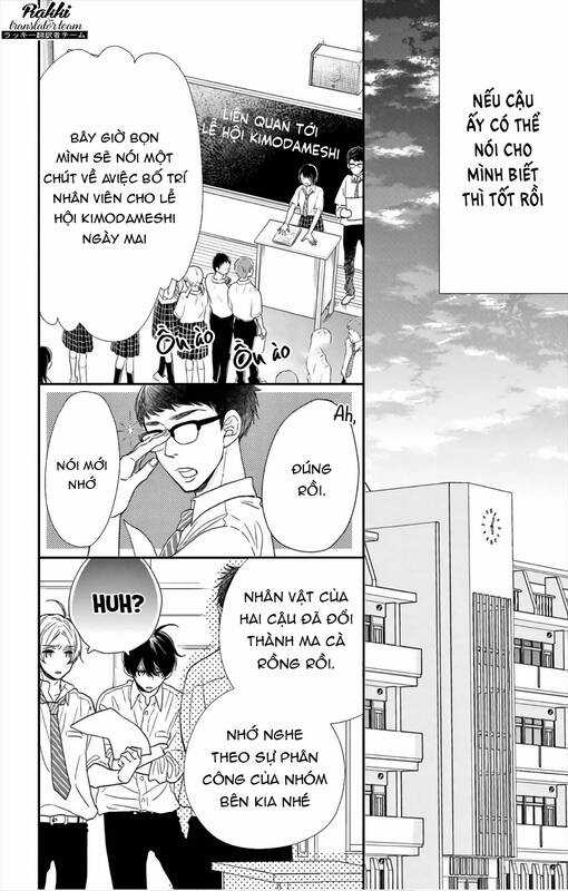 Kameba Kamu Hodo Amaku Naru Chapter 10 trang 9