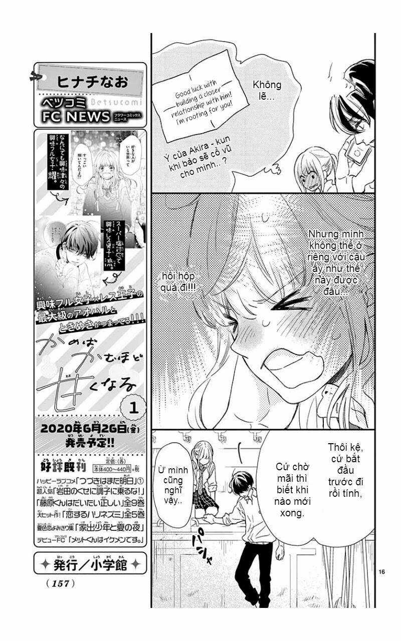 Kameba Kamu Hodo Amaku Naru Chapter 6 trang 14