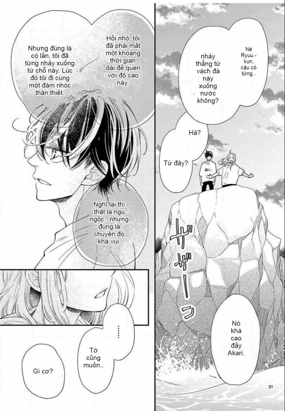 Kameba Kamu Hodo Amaku Naru Chapter 7 trang 19