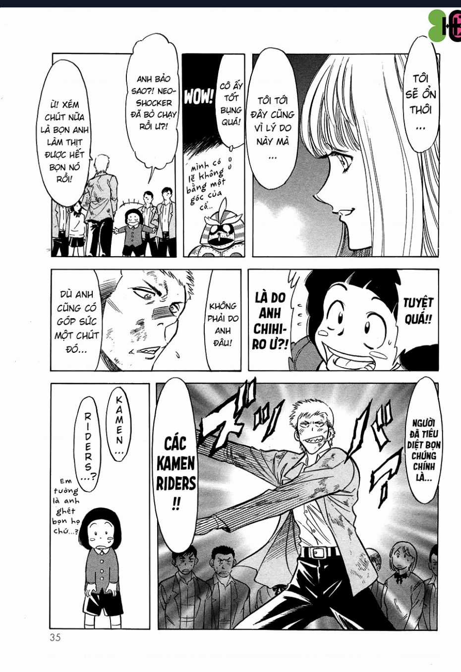 Kamen Rider Spirits Chapter 55 trang 17