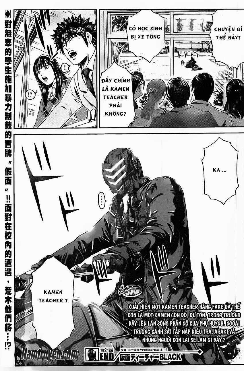 Kamen Teacher Black Chapter 21 trang 22