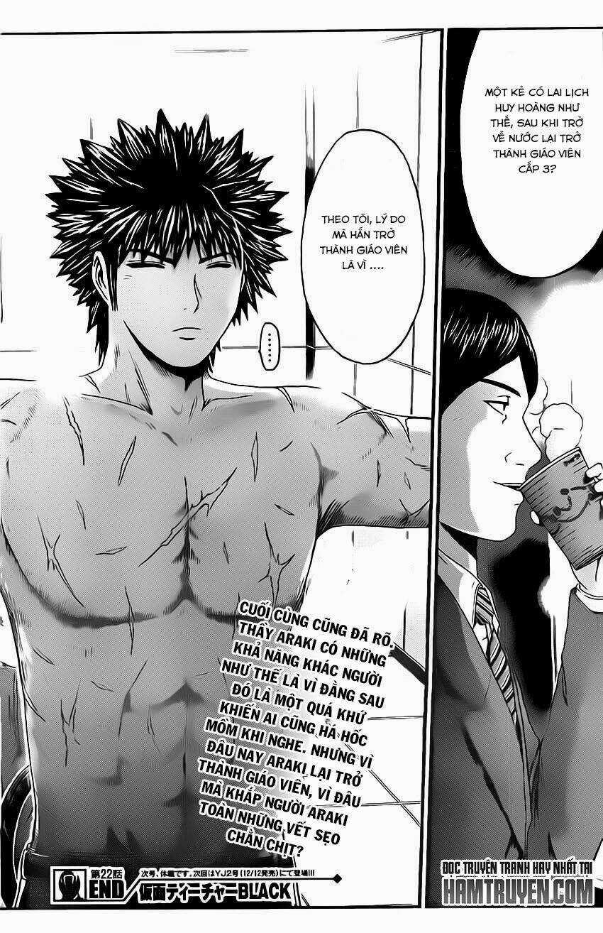Kamen Teacher Black Chapter 22 trang 20