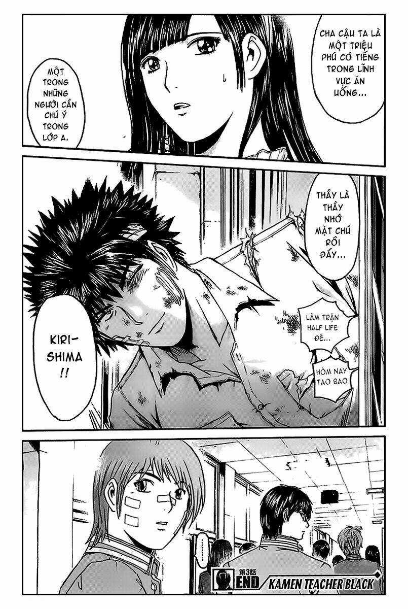 Kamen Teacher Black Chapter 3 trang 18