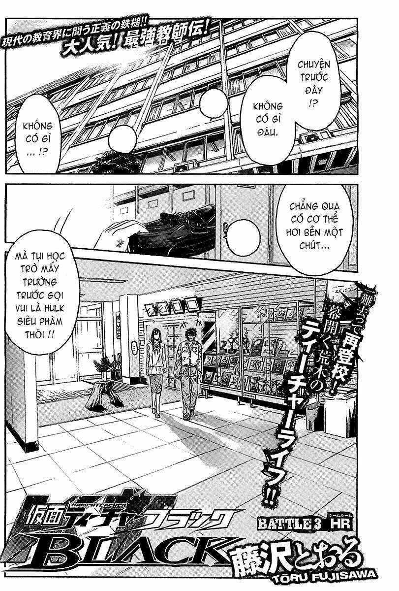 Kamen Teacher Black Chapter 3 trang 3