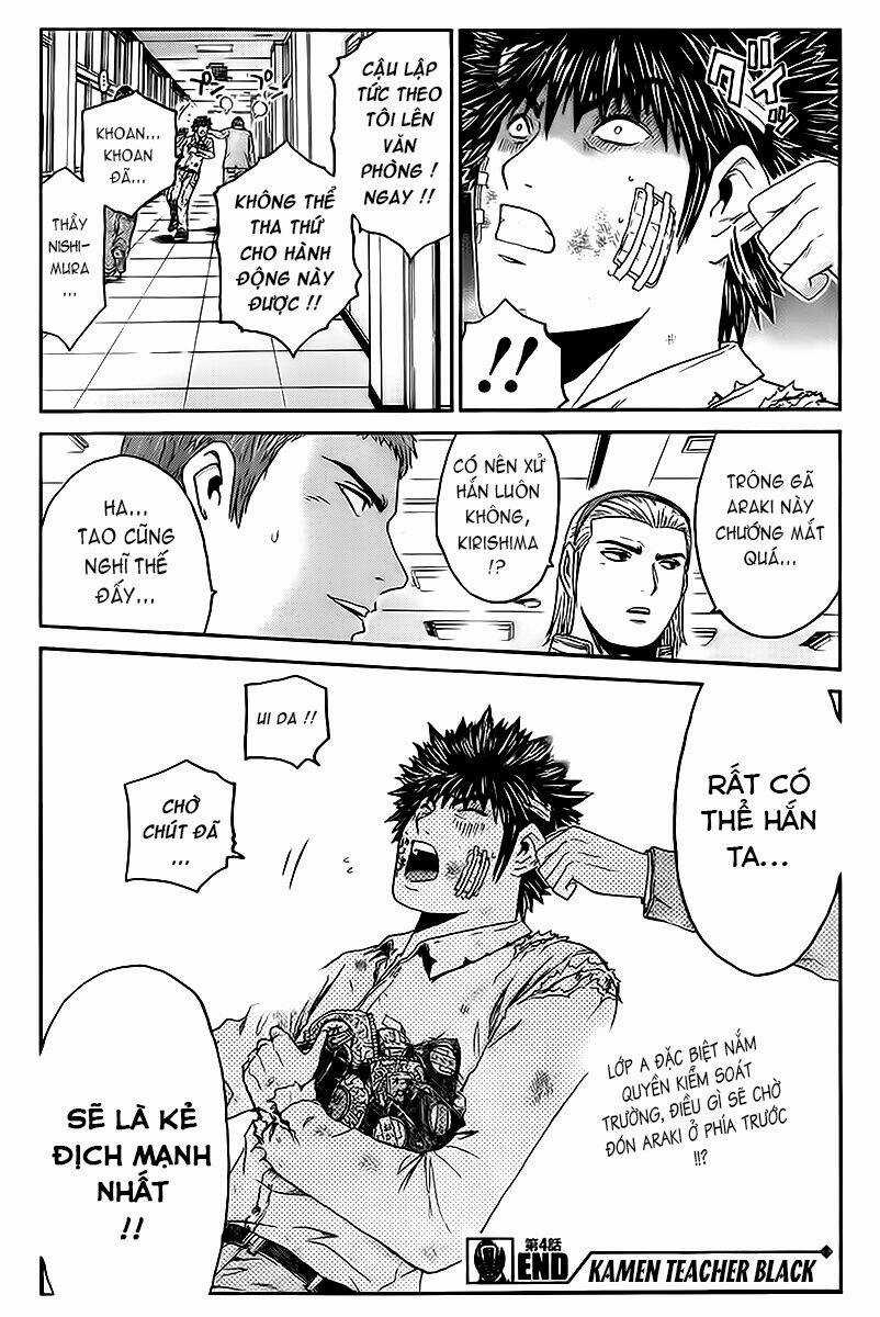 Kamen Teacher Black Chapter 4 trang 20