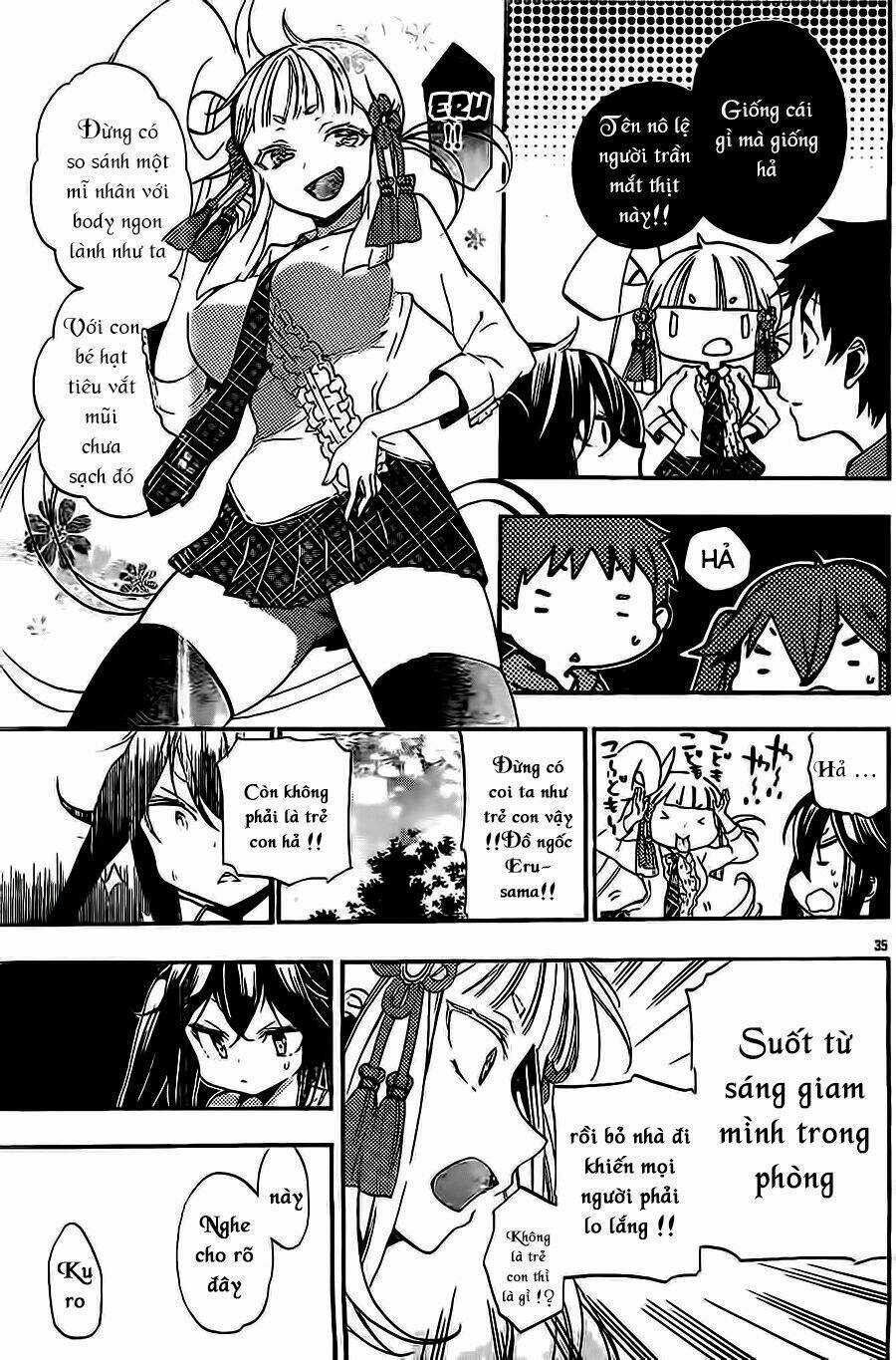 Kami-Sama Drop Chapter 13 trang 35