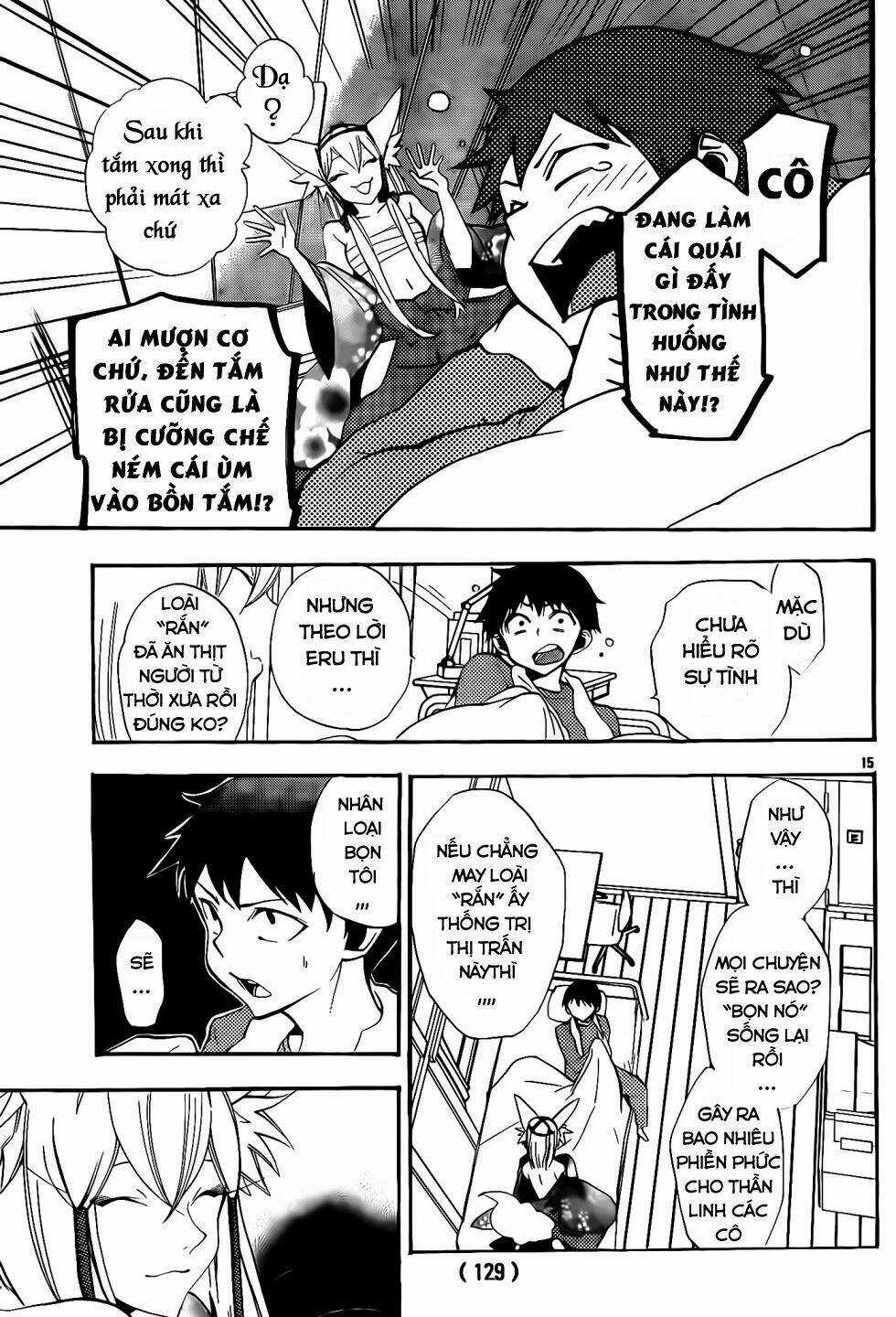 Kami-Sama Drop Chapter 7 trang 16