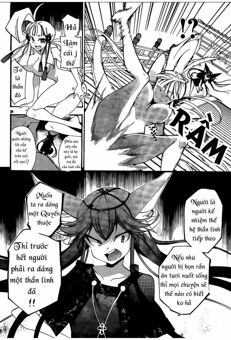 Kami-Sama Drop Chapter 7 trang 35