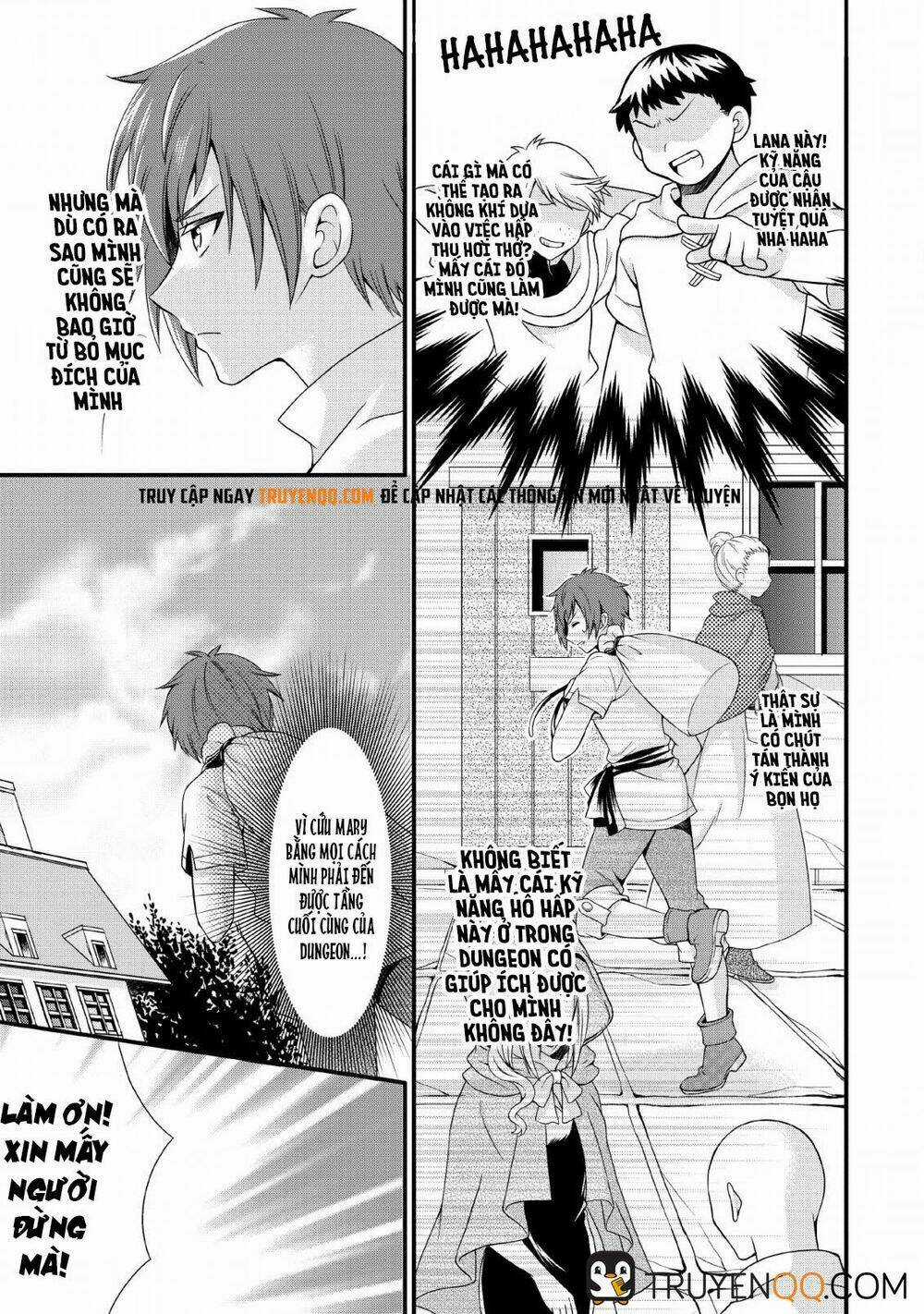 Kami Skill (Kokyuu) Suru Dake De Level Up Suru Boku Wa, Kamigami No Dungeon E Idomu Chapter 1 trang 5