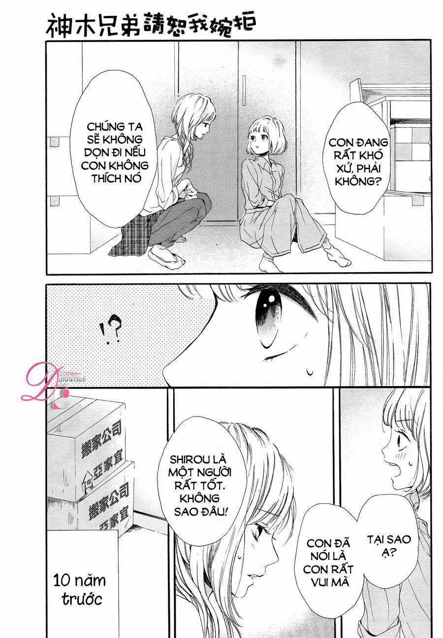 Kamiki Kyoudai Okotowari Chapter 1 trang 17