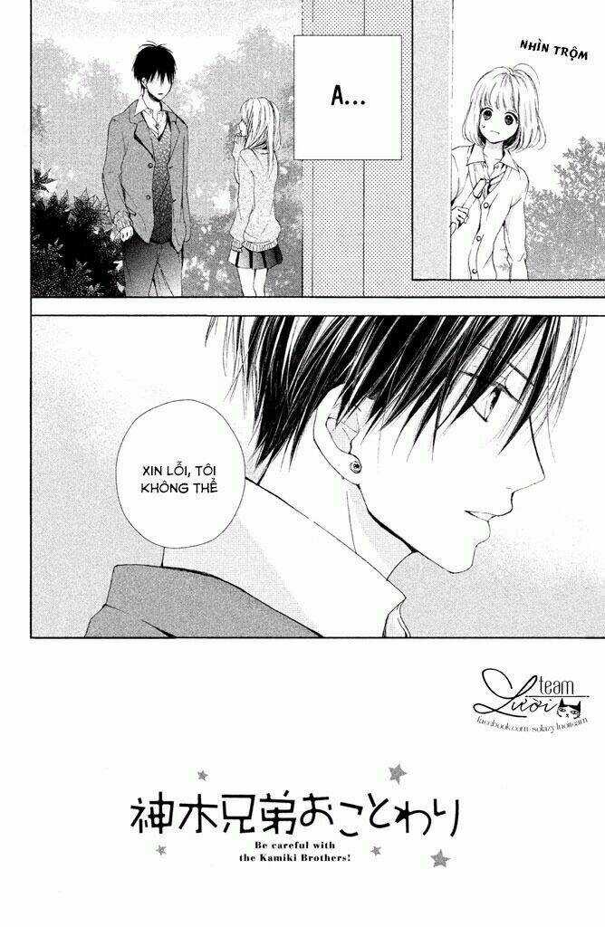 Kamiki Kyoudai Okotowari Chapter 10 trang 3