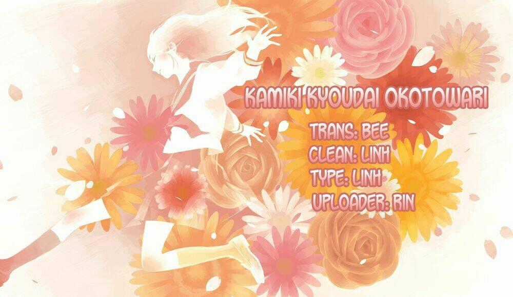 Kamiki Kyoudai Okotowari Chapter 5 trang 0