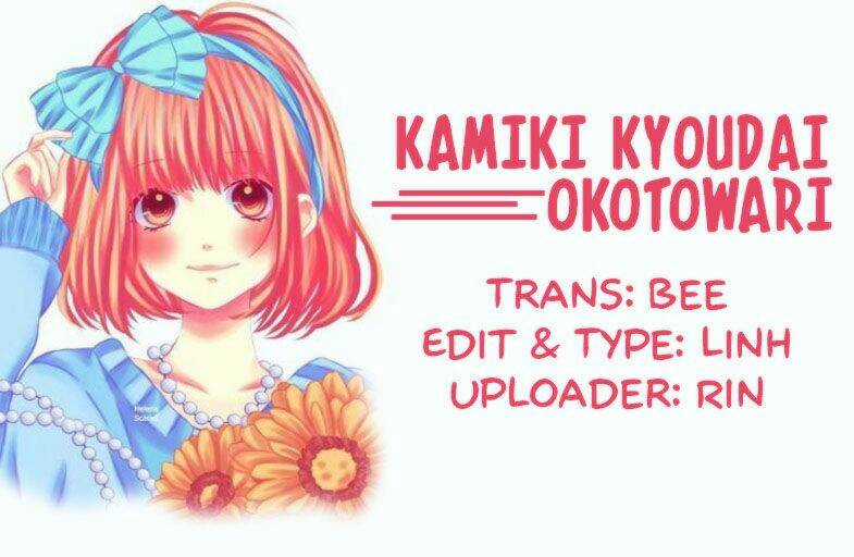 Kamiki Kyoudai Okotowari Chapter 9 trang 2