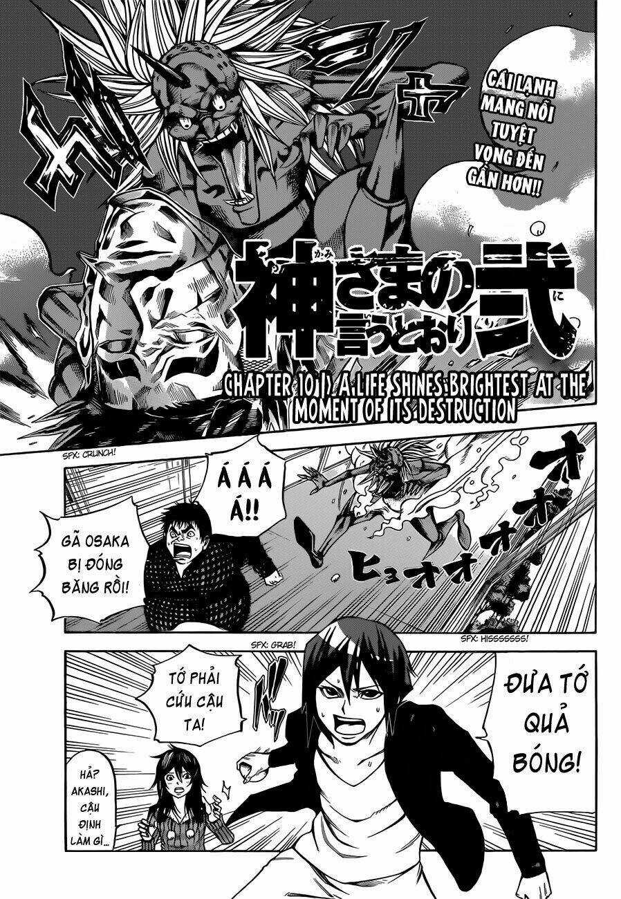 Kamisama No Iutoori Ii Chapter 10 trang 2