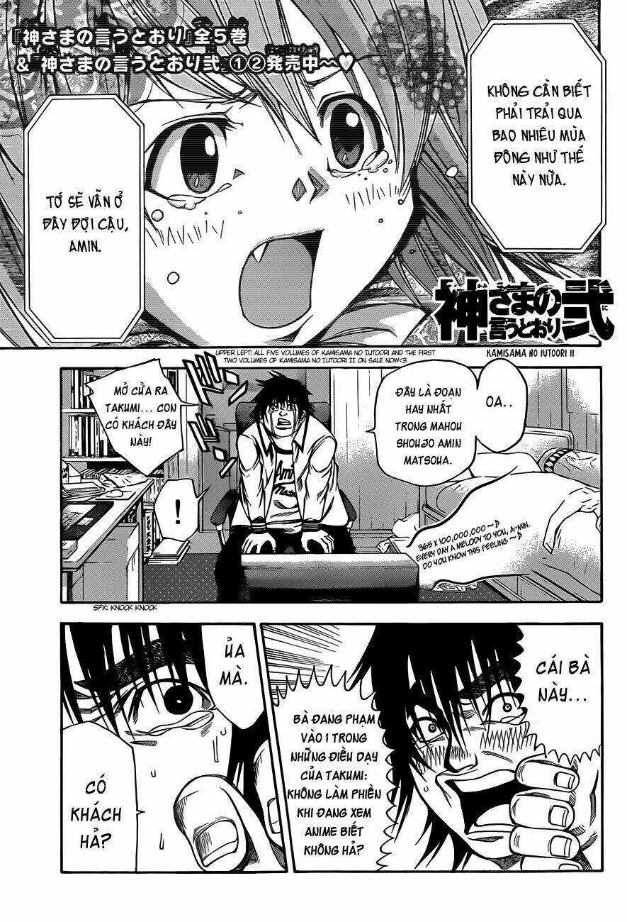 Kamisama No Iutoori Ii Chapter 25 trang 3
