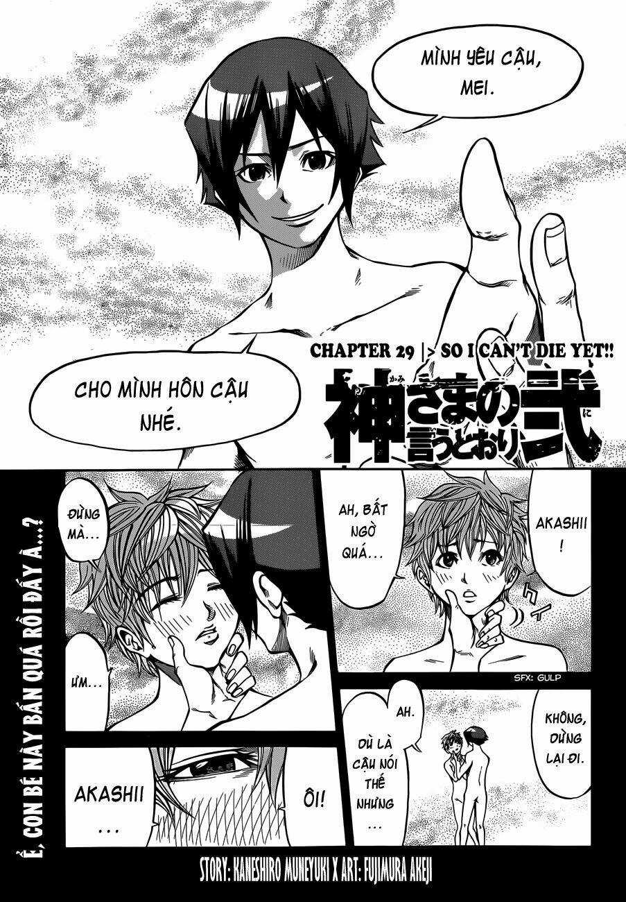 Kamisama No Iutoori Ii Chapter 29 trang 3