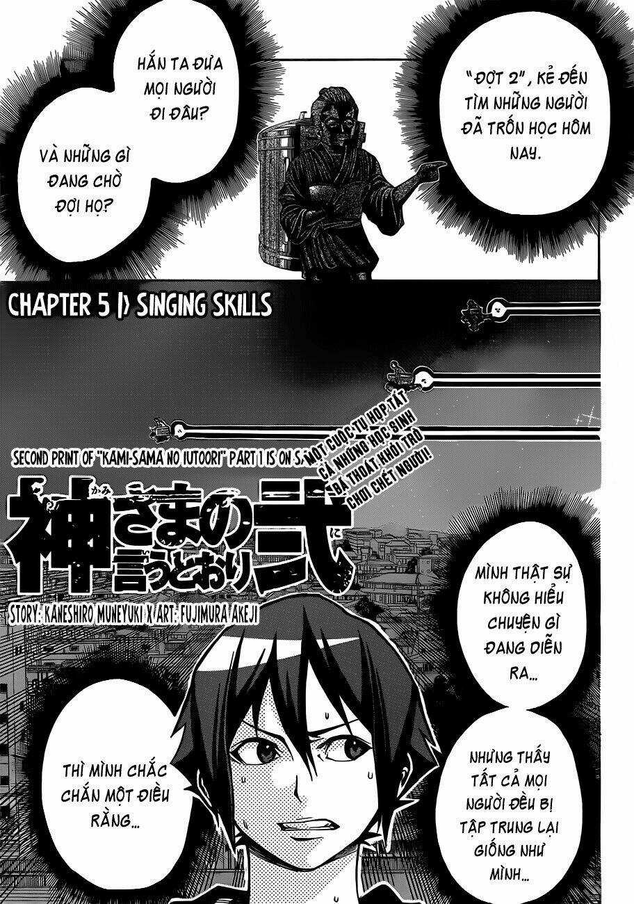 Kamisama No Iutoori Ii Chapter 5 trang 2