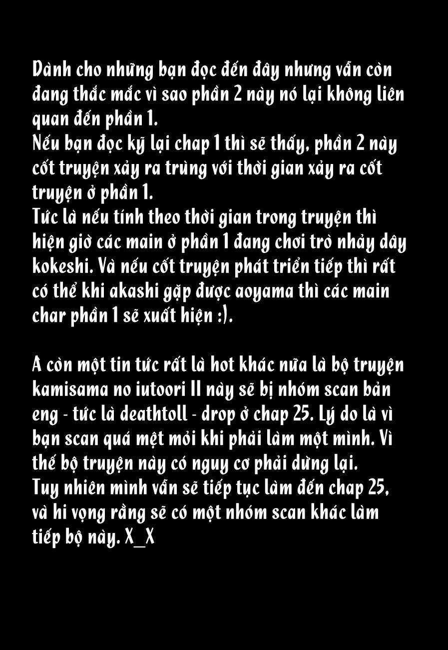 Kamisama No Iutoori Ii Chapter 9 trang 2