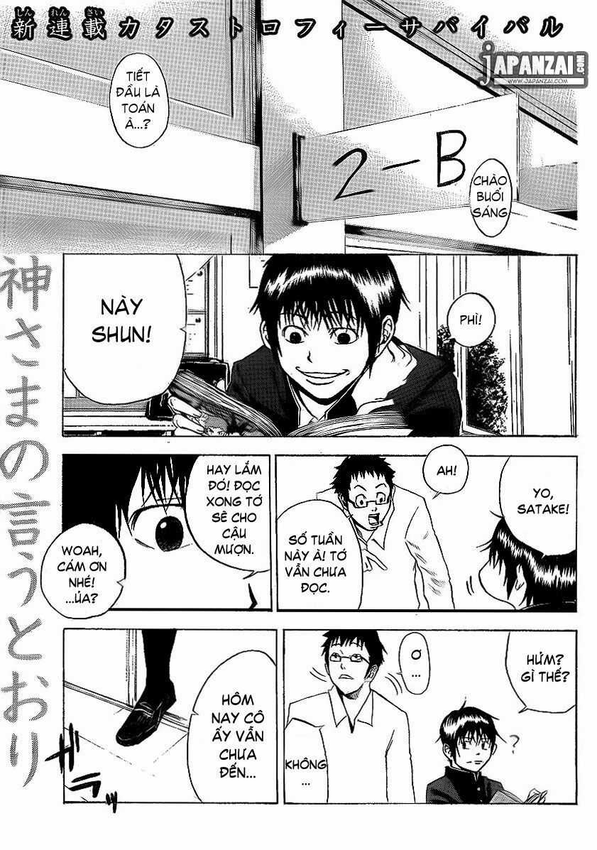 Kamisama No Iutoori Chapter 1 trang 3