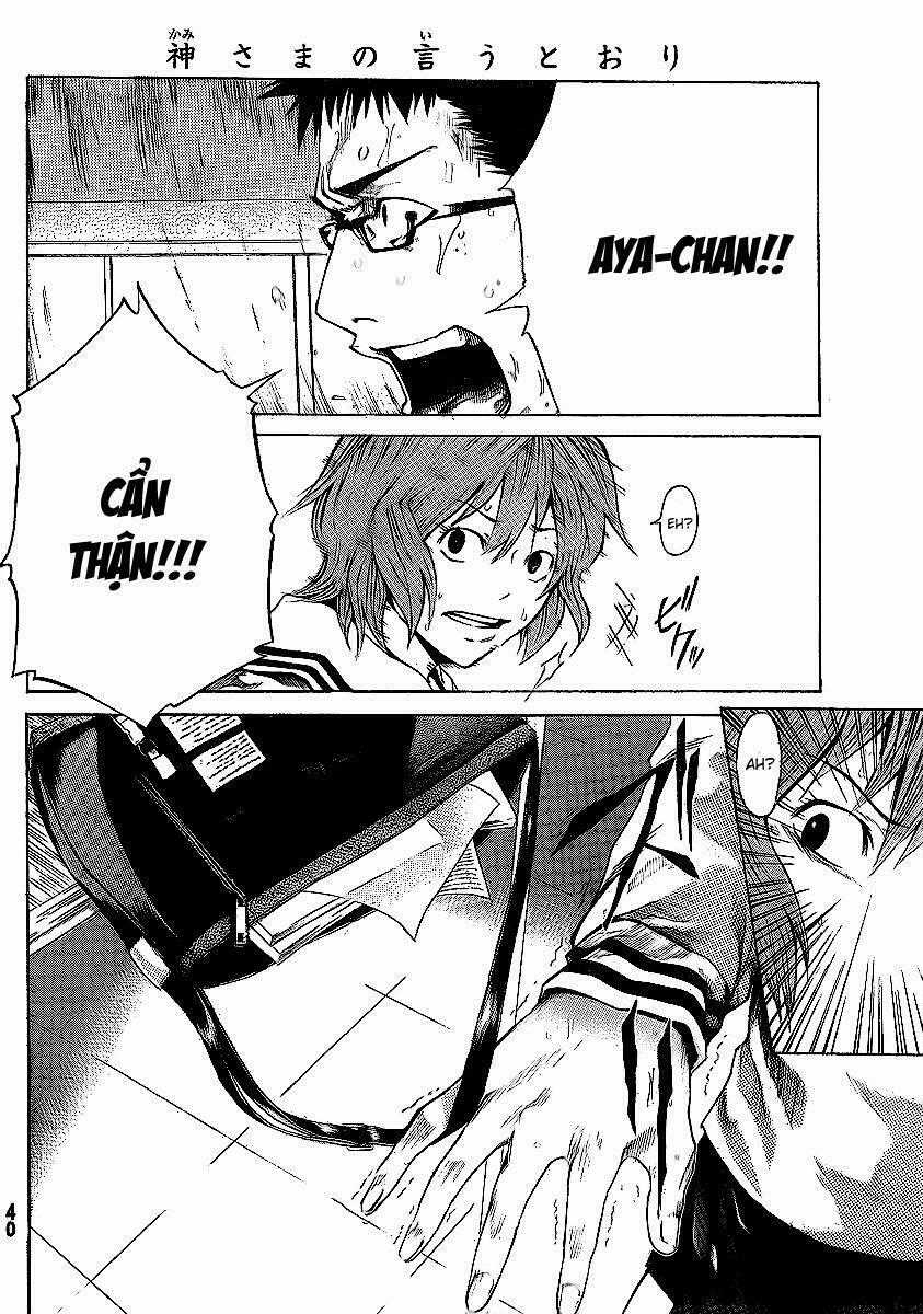 Kamisama No Iutoori Chapter 1 trang 34