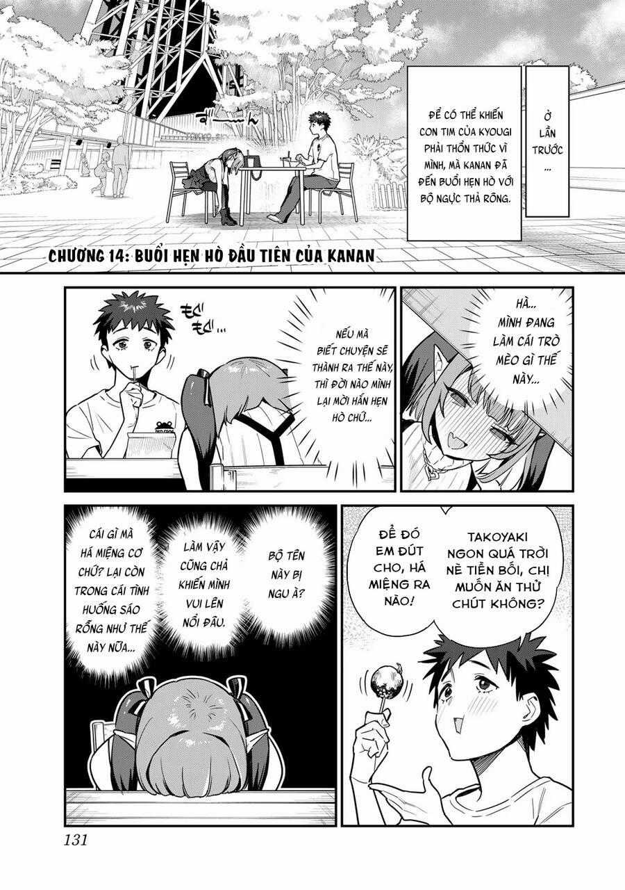 Kanan-Sama Dễ Dụ Thật Đấy! Chương 14 trang 0