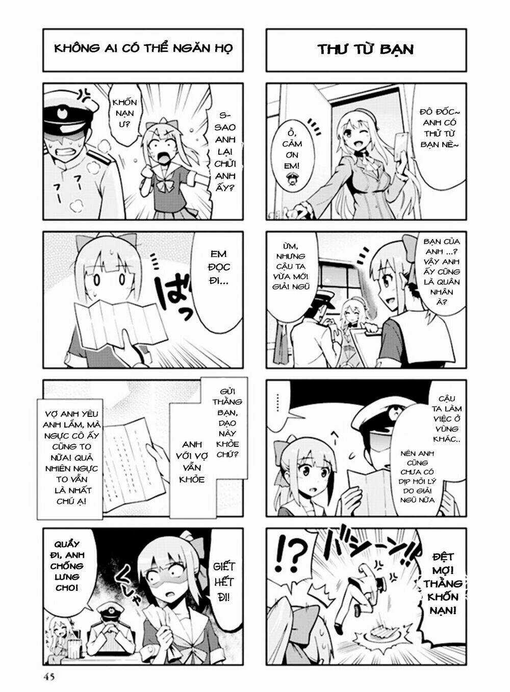 Kancolle - Anthology Comic Yokosuka Guardian Office Edition Chapter 5 trang 10