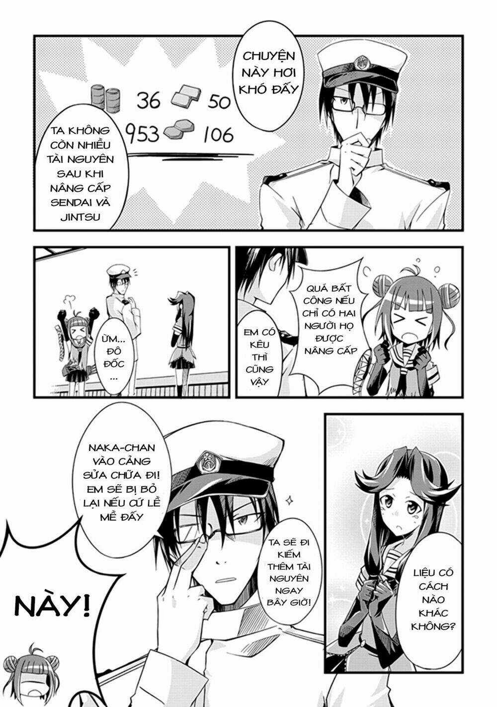 Kancolle - Anthology Comic Yokosuka Guardian Office Edition Chapter 8 trang 10