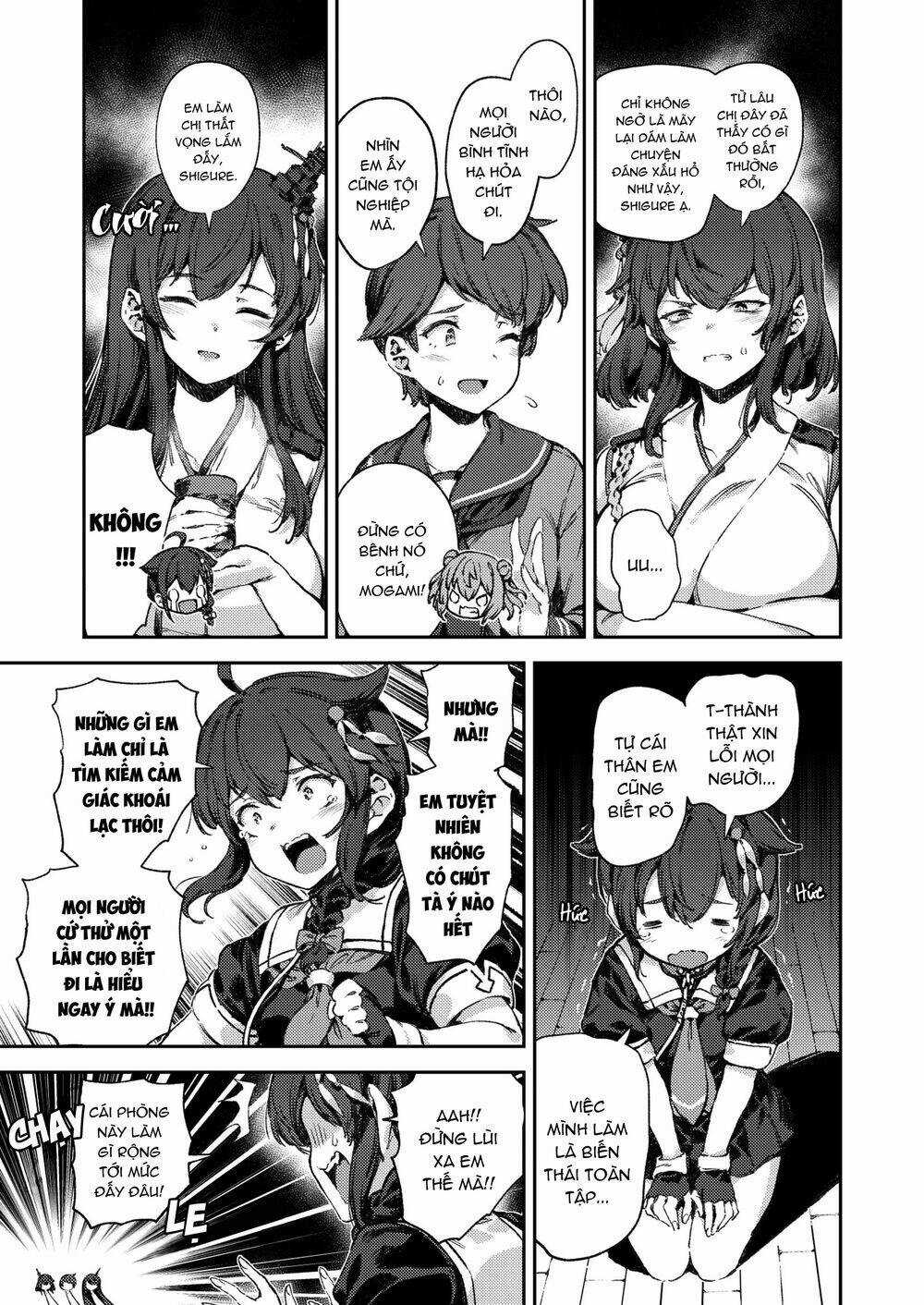 Kancolle - Truyền Kỳ Cảng Đen Của Mấy Thím Chapter 1 trang 10