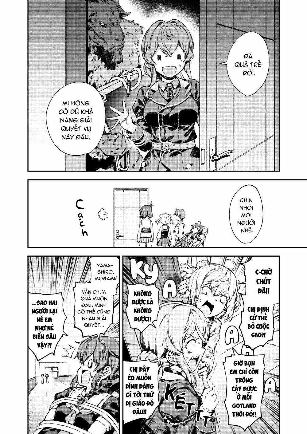 Kancolle - Truyền Kỳ Cảng Đen Của Mấy Thím Chapter 1 trang 27