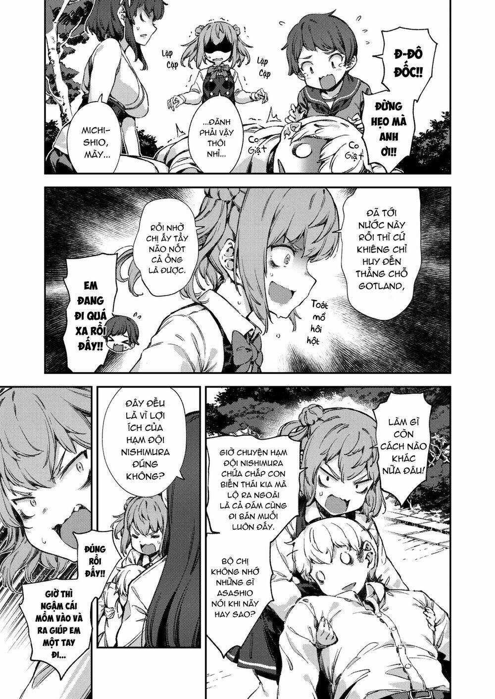 Kancolle - Truyền Kỳ Cảng Đen Của Mấy Thím Chapter 1 trang 36