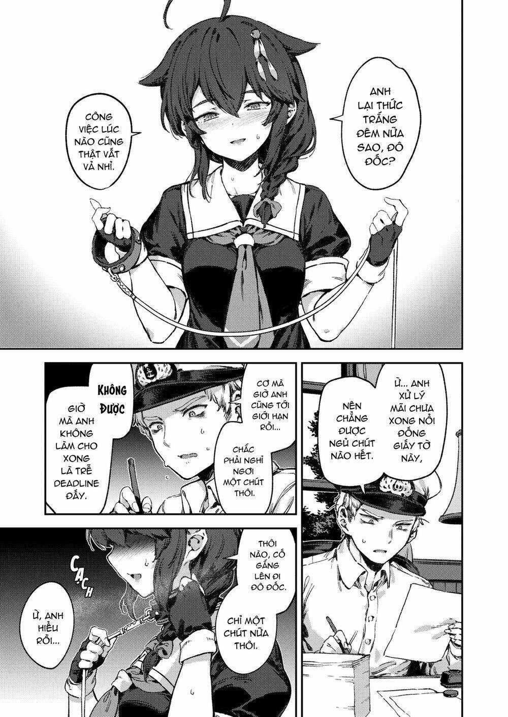 Kancolle - Truyền Kỳ Cảng Đen Của Mấy Thím Chapter 1 trang 4