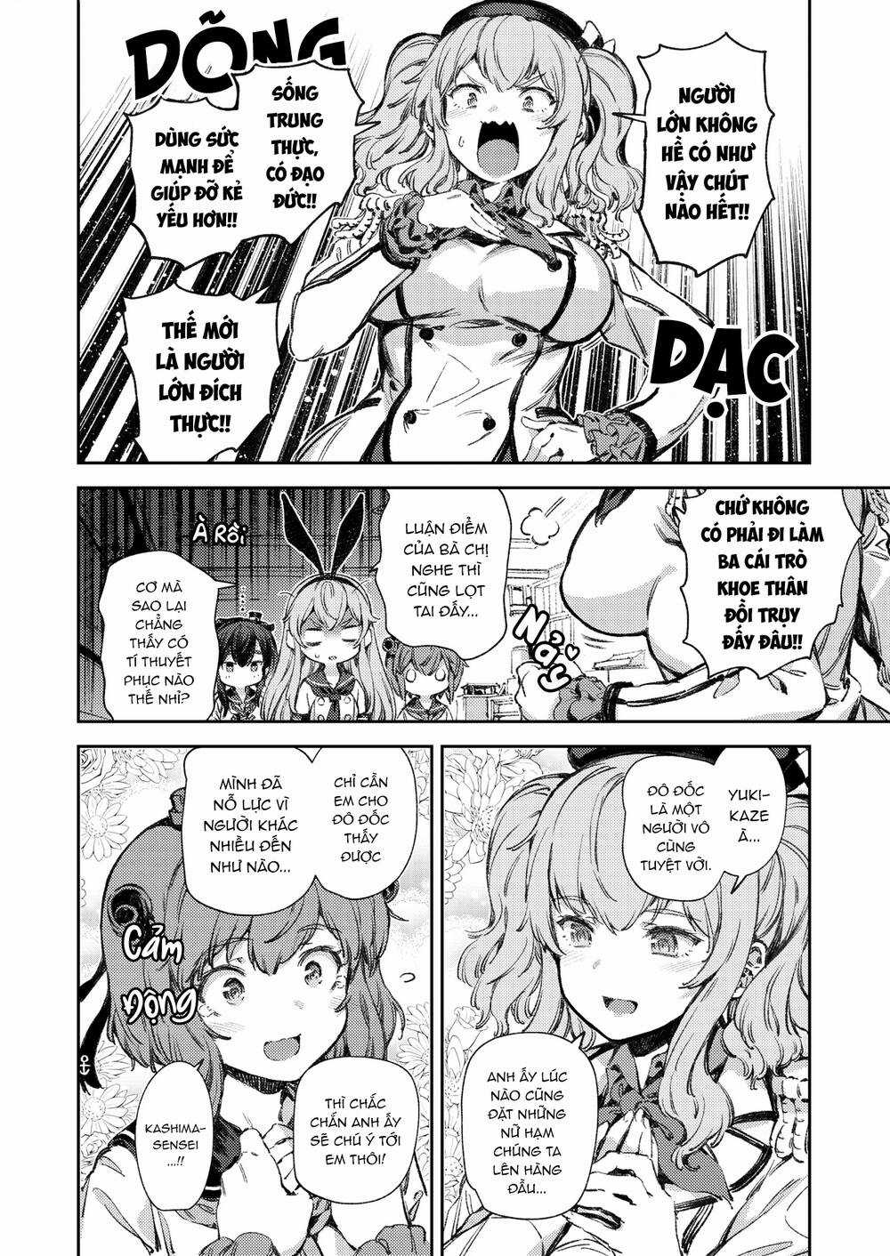Kancolle - Truyền Kỳ Cảng Đen Của Mấy Thím Chapter 2 trang 10