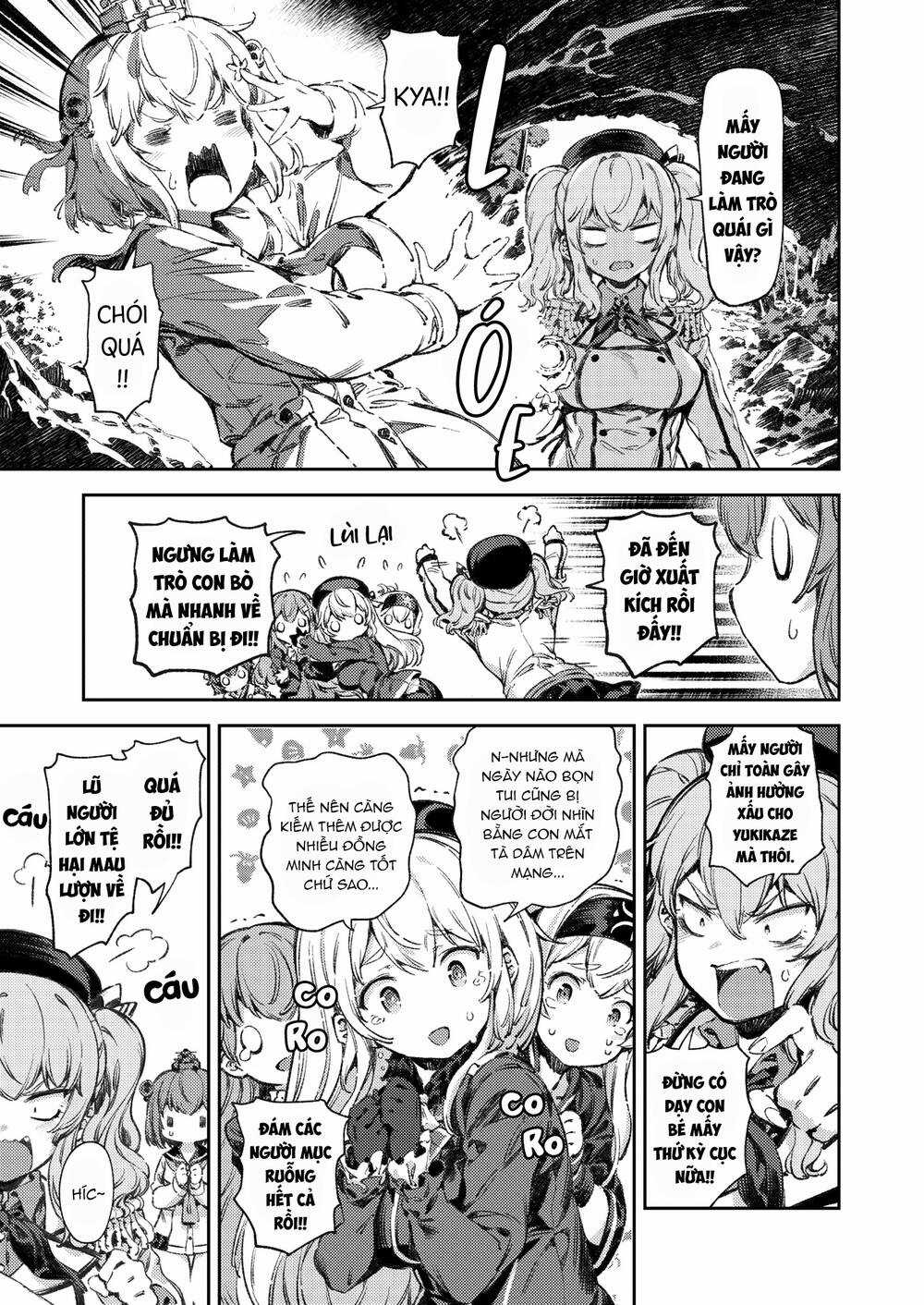 Kancolle - Truyền Kỳ Cảng Đen Của Mấy Thím Chapter 2 trang 7