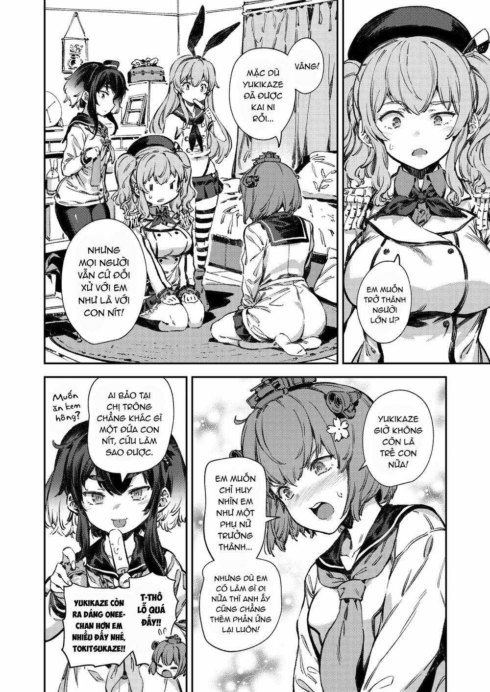 Kancolle - Truyền Kỳ Cảng Đen Của Mấy Thím Chapter 2 trang 8