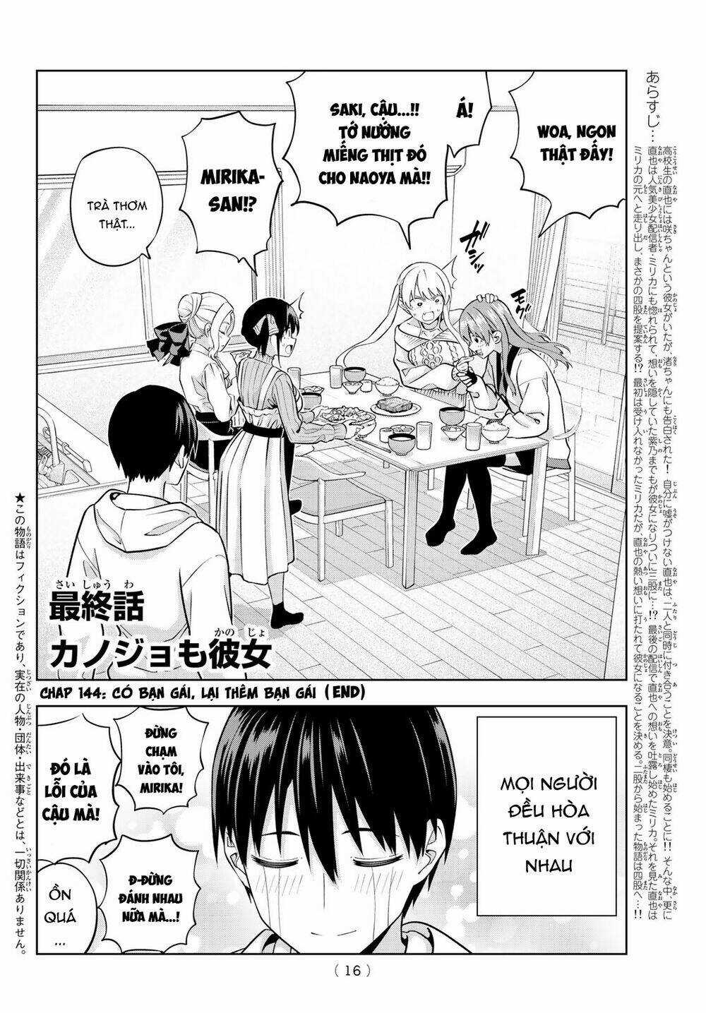 Kanojo Mo Kanojo Chapter 144 trang 3