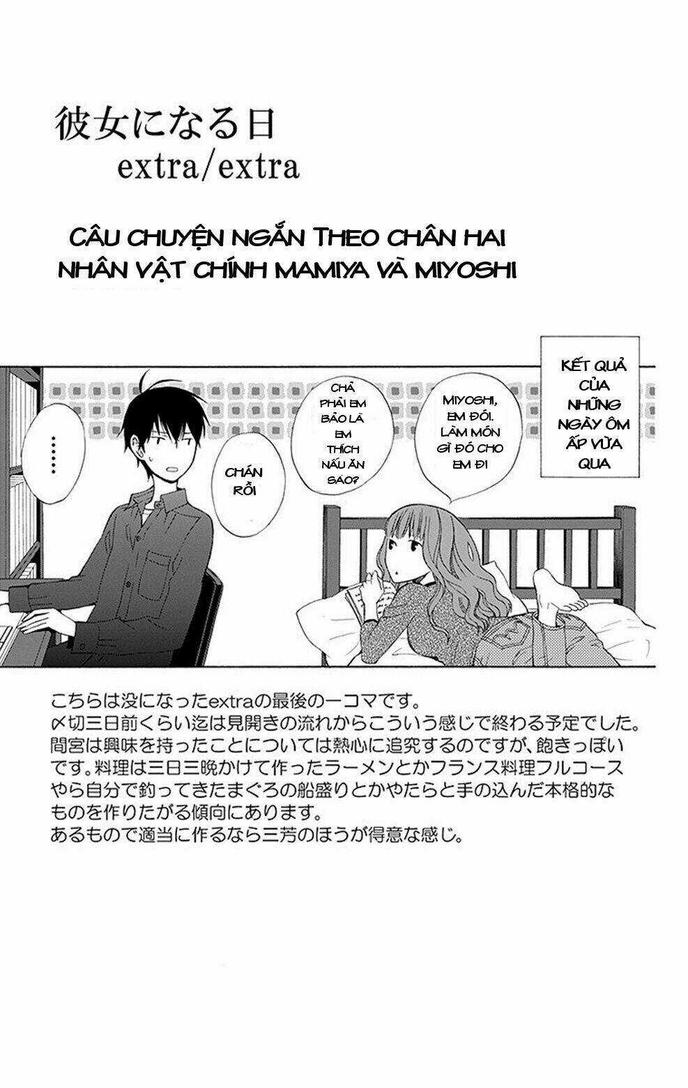Kanojo Ni Naru Hi Chapter 4.5 trang 38