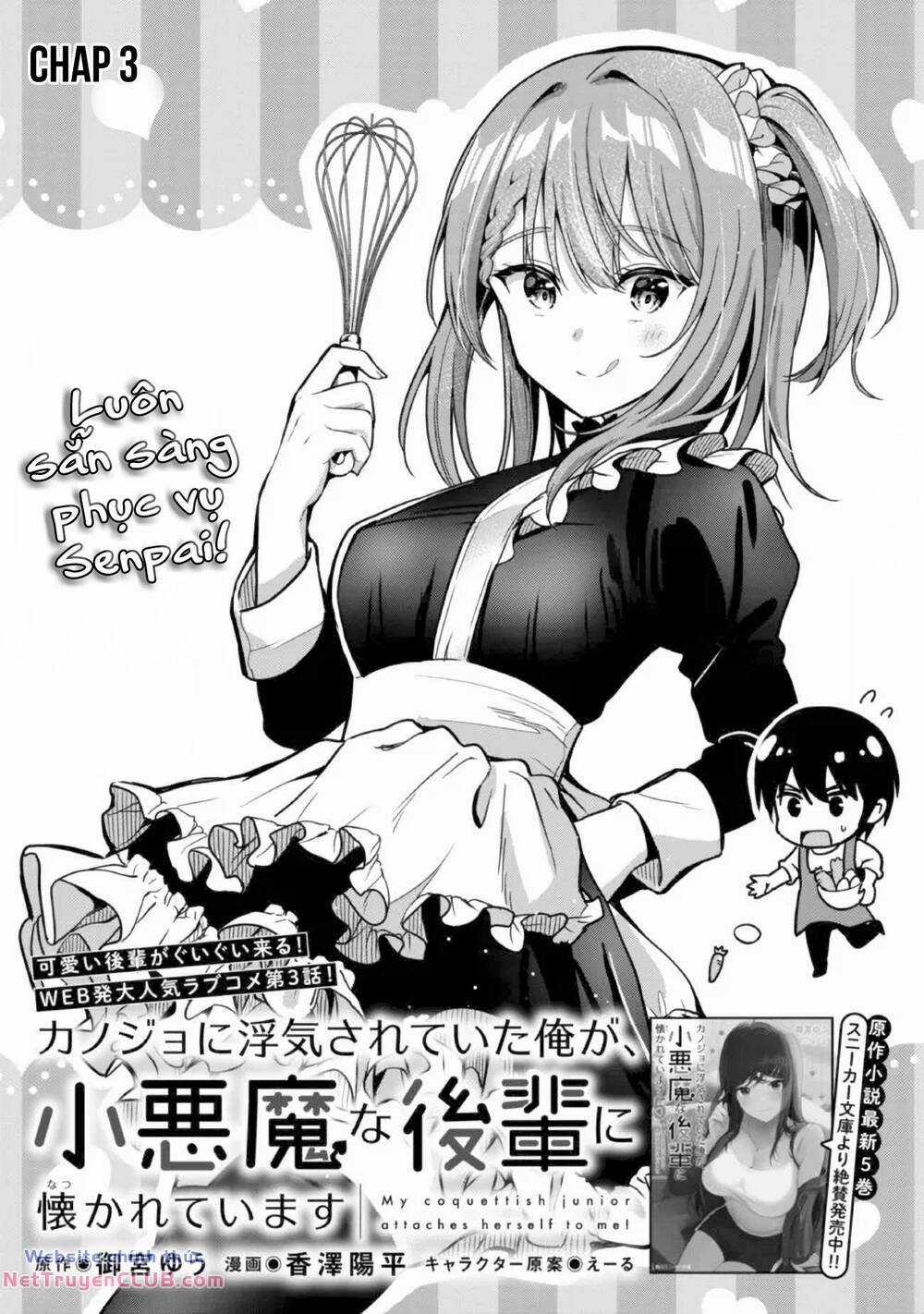 Kanojo Ni Uwaki Sareteita Ore Ga, Koakuma Na Kouhai Ni Natsukareteimasu Chapter 3 trang 2