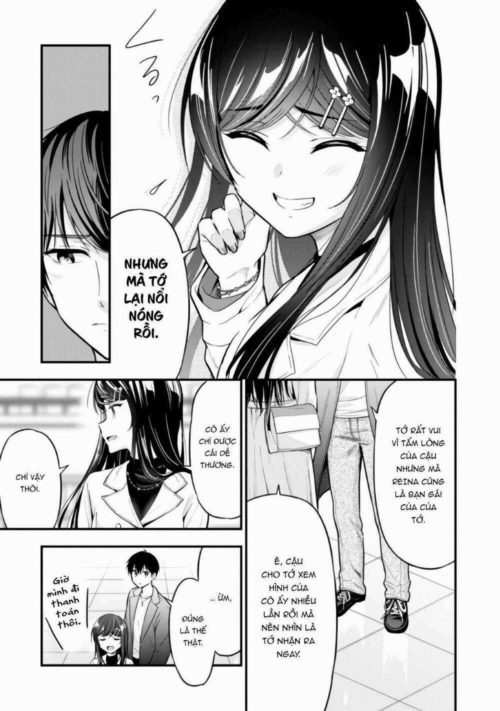 Kanojo Ni Uwaki Sareteita Ore Ga, Koakuma Na Kouhai Ni Natsukareteimasu Chapter 7.1 trang 8