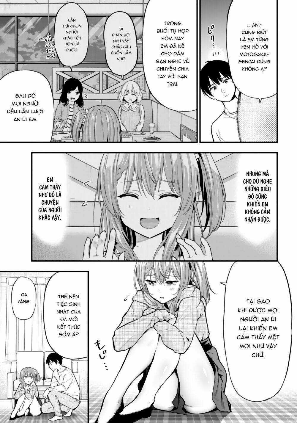 Kanojo Ni Uwaki Sareteita Ore Ga, Koakuma Na Kouhai Ni Natsukareteimasu Chapter 7.2 trang 4