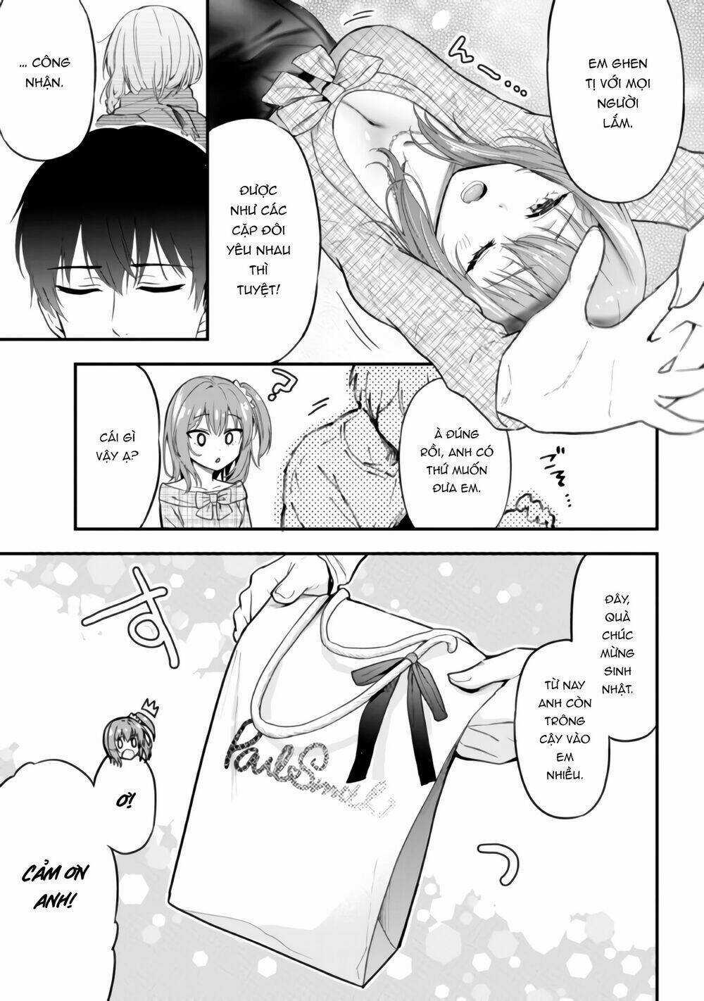 Kanojo Ni Uwaki Sareteita Ore Ga, Koakuma Na Kouhai Ni Natsukareteimasu Chapter 7.2 trang 8