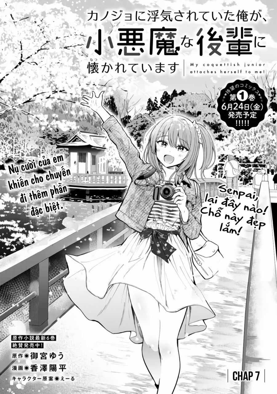 Kanojo Ni Uwaki Sareteita Ore Ga, Koakuma Na Kouhai Ni Natsukareteimasu Chapter 7 trang 2