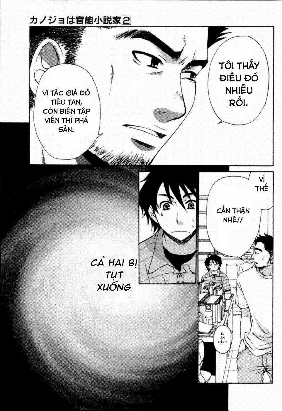 Kanojo Wa Kanno Shosetsuka Chapter 13 trang 8