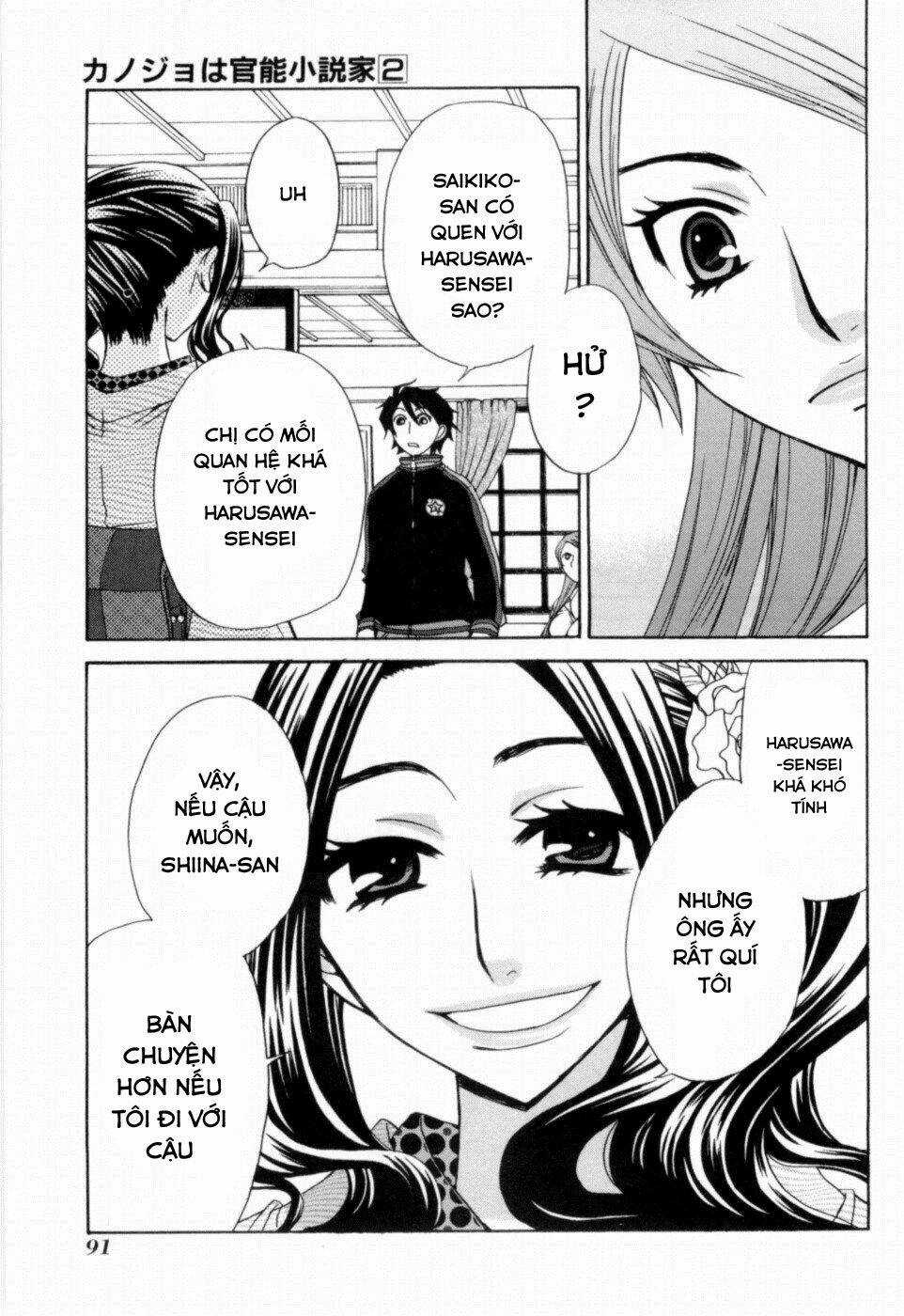 Kanojo Wa Kanno Shosetsuka Chapter 14 trang 16