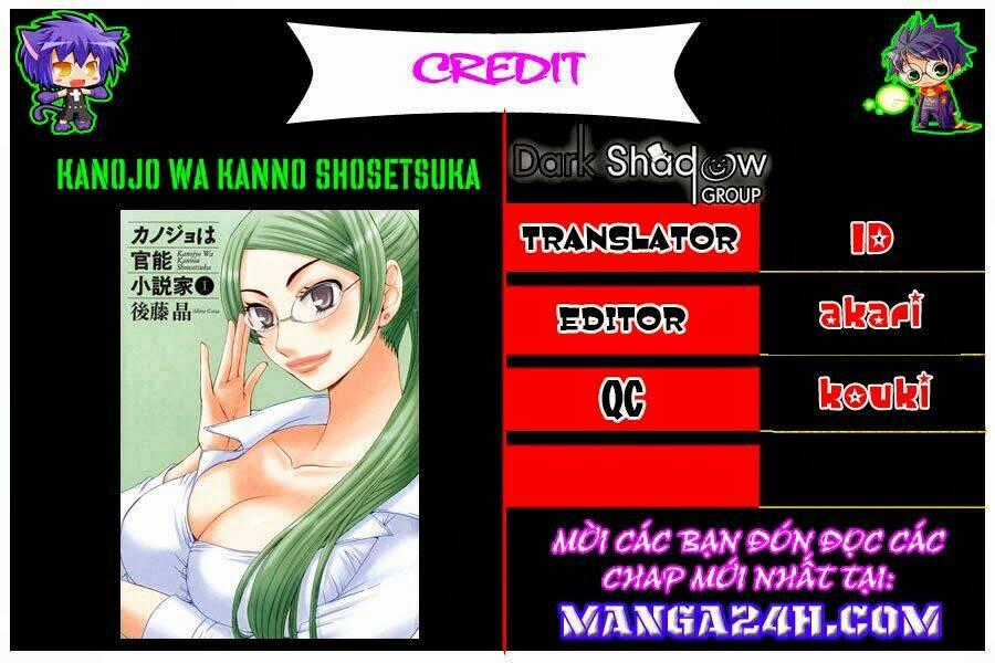 Kanojo Wa Kanno Shosetsuka Chapter 16 trang 22