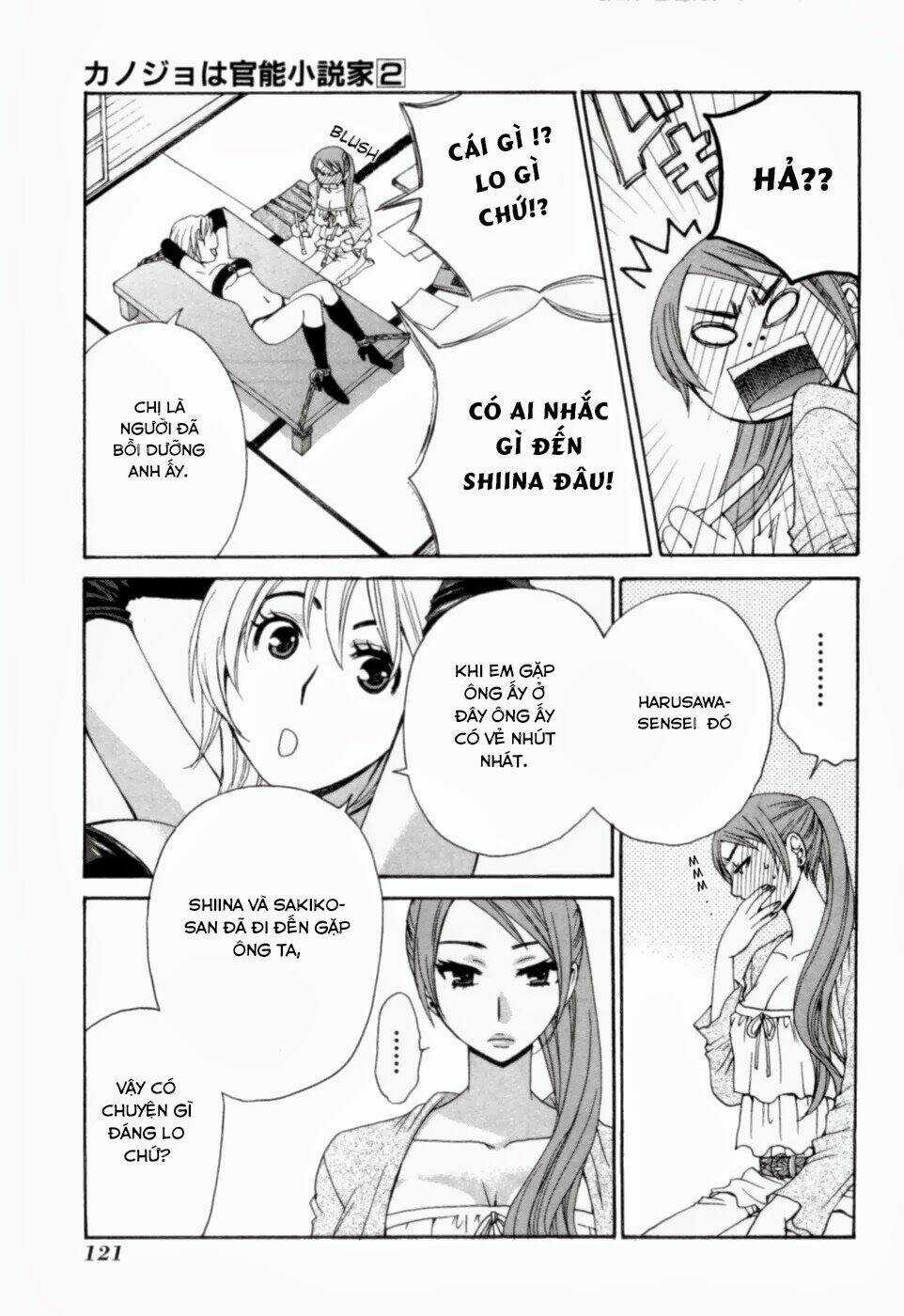 Kanojo Wa Kanno Shosetsuka Chapter 16 trang 8
