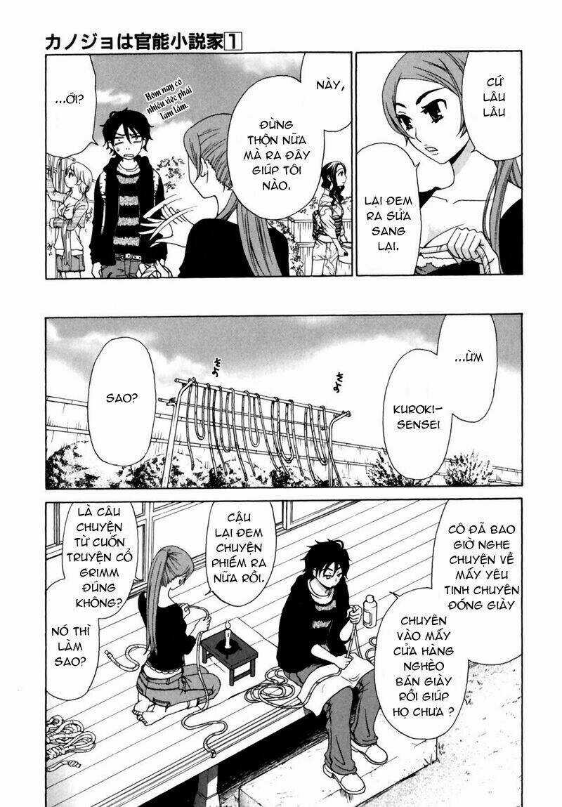 Kanojo Wa Kanno Shosetsuka Chapter 8 trang 4